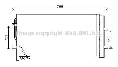 Радіатор кодиціонера AVA AVA COOLING AI5382D