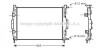 AVA RENAULT Радіатор охолодження Megane 1.9dCi 02- AVA COOLING RTA2308 (фото 1)