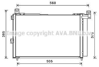 Радіатор кодиціонера AVA AVA COOLING FDA5486D