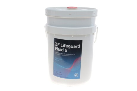 Олива трансмісійна LifeGuardFluid 6 (20 Liter) ZF ZF PARTS 550042613 (фото 1)