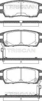 Колодки гальмівні задні TRISCAN 811042003 (фото 1)
