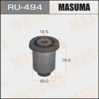 Сайлентблок переднього важеля (знизу/спереду) Pajero 00- MASUMA RU-494