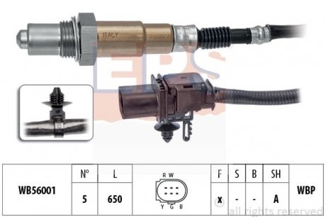 FORD Лямбда-зонд FOCUS 2.0 10-14, KUGA 2.0 08-12 EPS 1.998.414