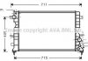 AVA LAND ROVER Радіатор охолодження двиг. Discovery II 2.5Td 98- AVA COOLING AU2165 (фото 1)