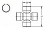 Хрестовина SPIDAN U987 (фото 1)