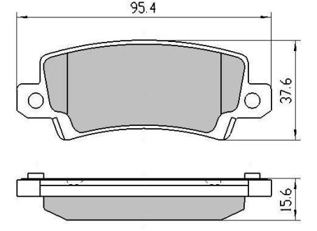 Колодки гальмівні FREMAX FBP-1364